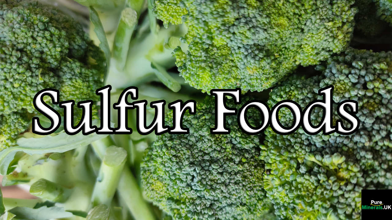 Broccoli – sulfur-rich foods