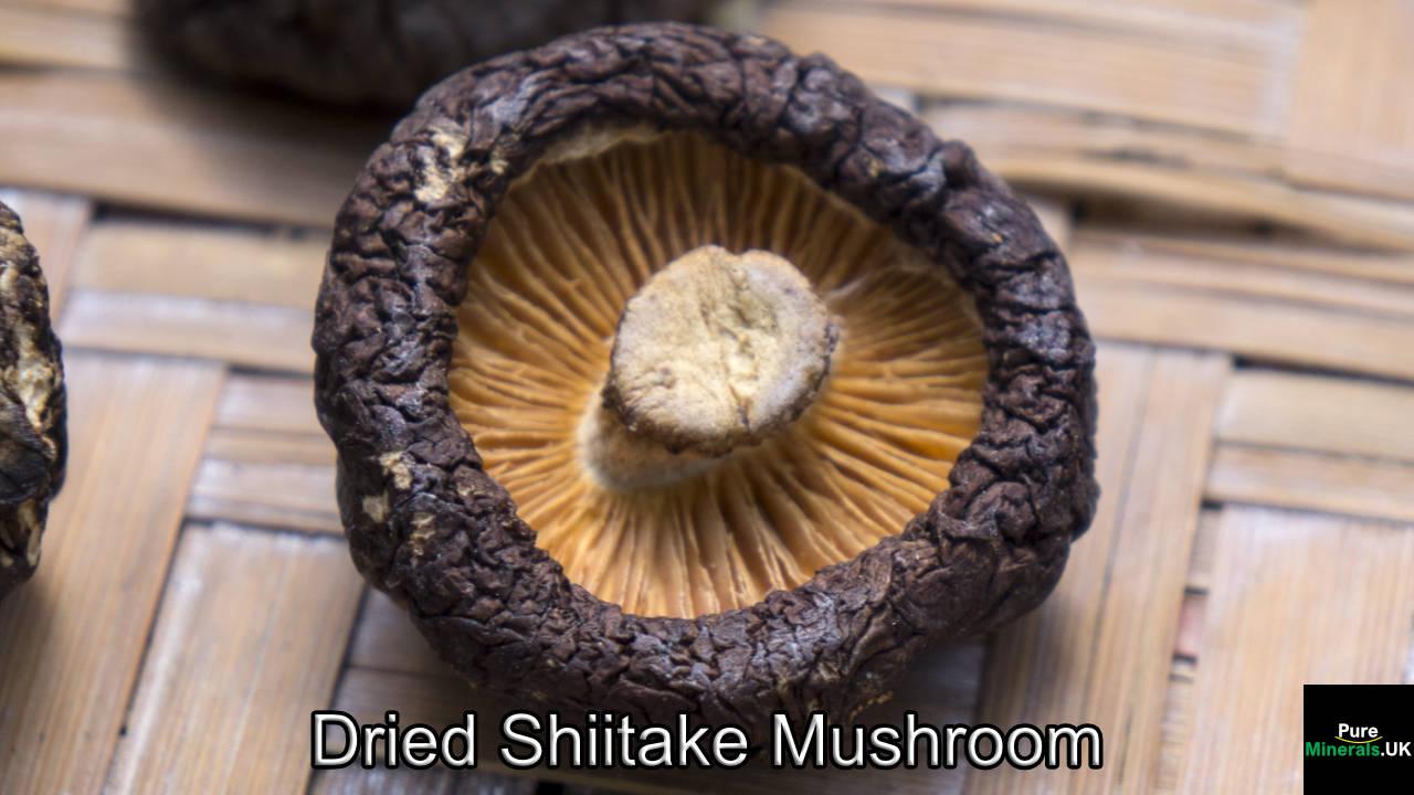 Dried Shiitake mushrooms have to most vitamin B5 in any food!