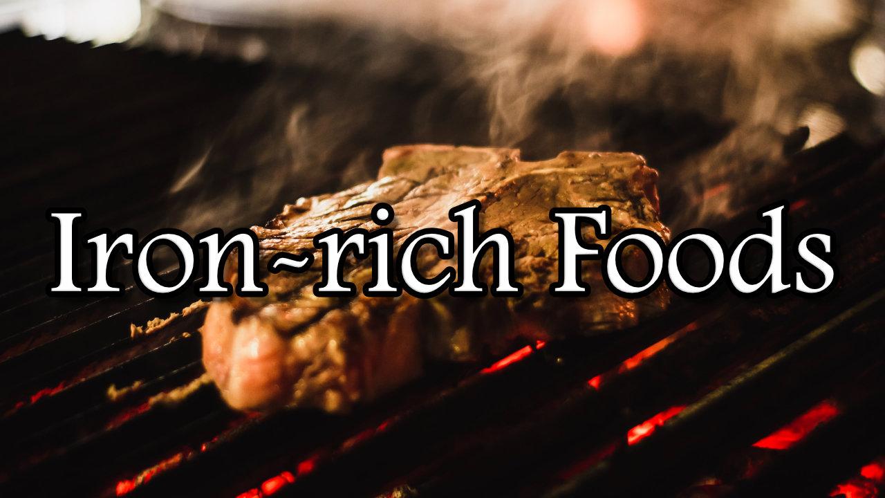 Iron-rich foods video cover