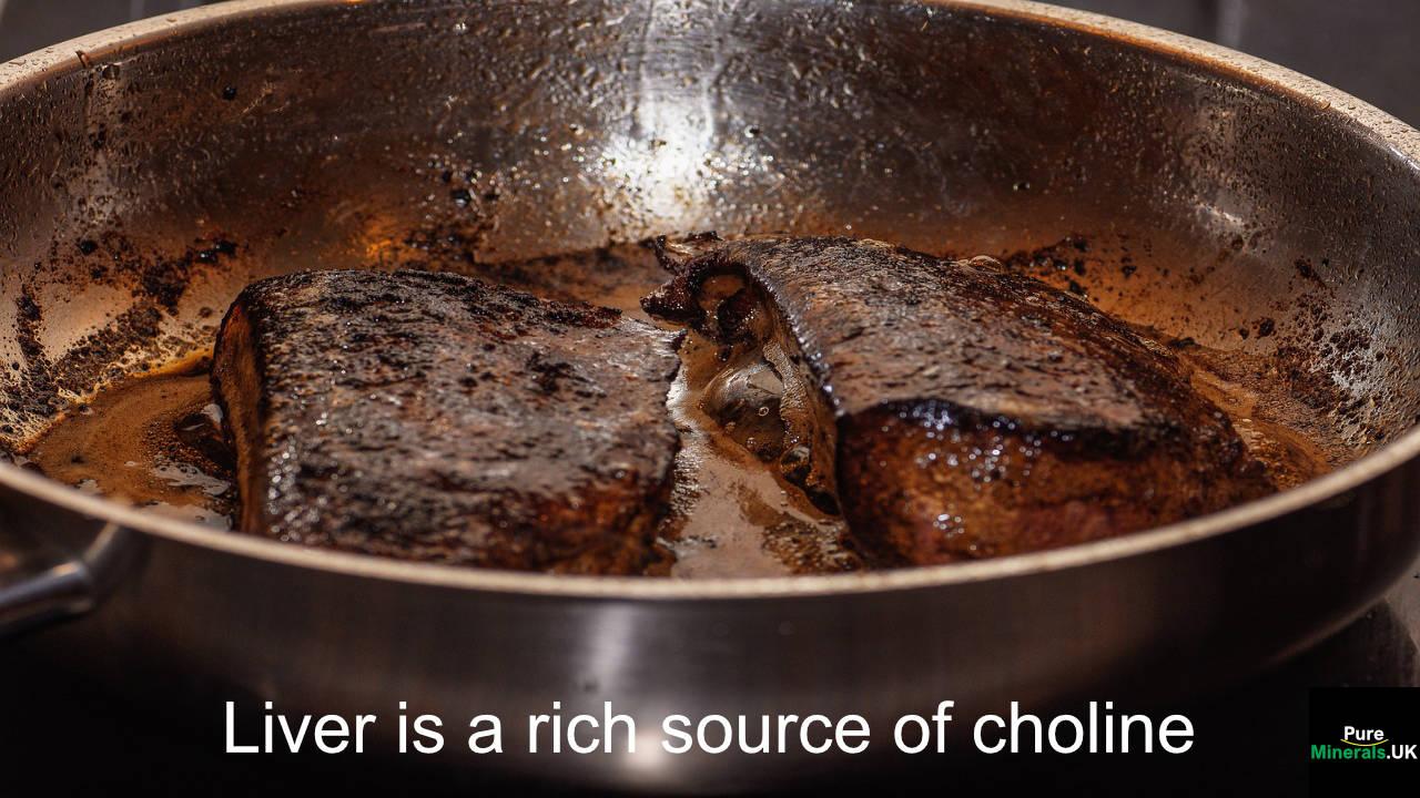 Liver meat is one of the choline-rich foods