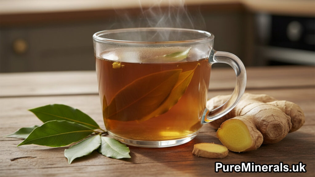 Bay leaf and Ginger tea