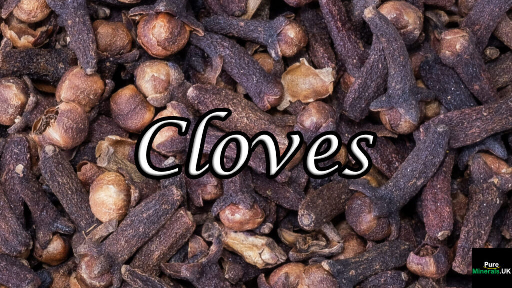 A picture of cloves, the health-giving medicinal spice.