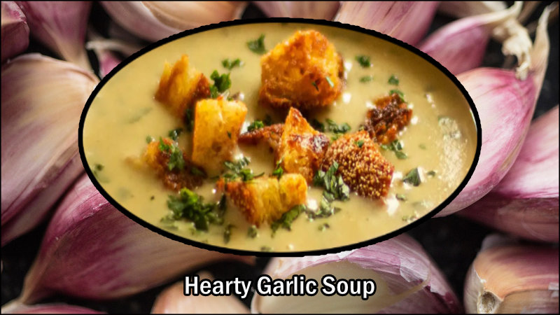 Hearty Garlic Soup