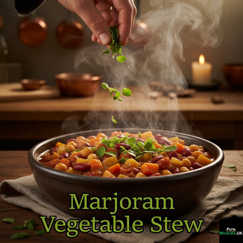 An image of marjoram vegetable stew.