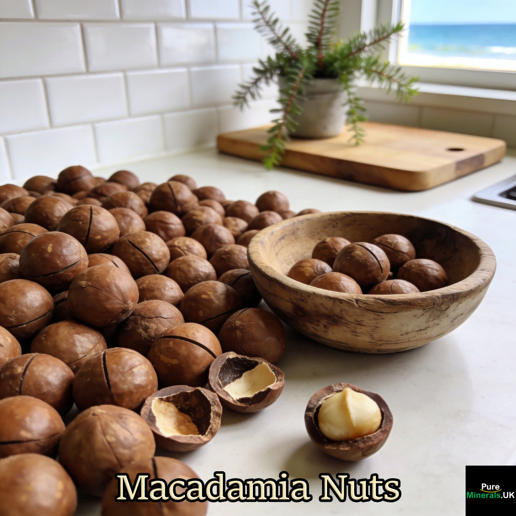 Macadamia nuts in a New South Wales kitchen.