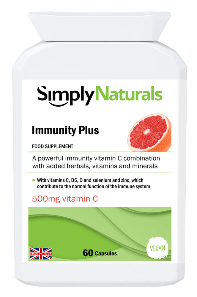Immunity Plus – contains selenium, zinc, vitamin B6, C, D, and E, and Lactobacillus acidophilus.