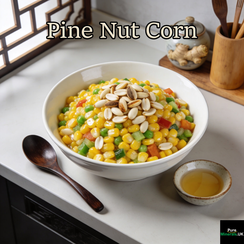 Pine nuts are used in stir-fries in Chinese cuisine, most notably in the dish pine nut corn.